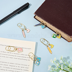 6Pcs Iron Paper Clips&nbsp;AJEW-BM00006
