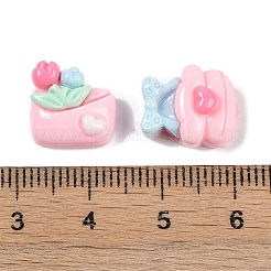 Opaque Resin Decoden Cabochons&nbsp;CRES-M036-08