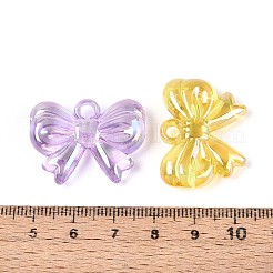 UV Plating Transparent Acrylic Pendants&nbsp;OACR-N151-03