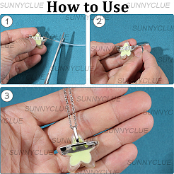 Alloy Brooch Convert Necklaces Pendant Hooks&nbsp;FIND-SC0019-05