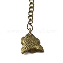 Tibetan Style Alloy Keychains&nbsp;KEYC-WH0025-029