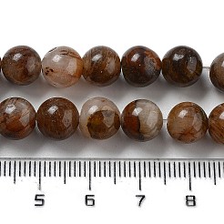 Natural Yellow Tiger Eye Beads Strands&nbsp;G-H238-8mm