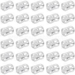 300Pcs Aluminum Dreadlocks Beads Hair Decoration&nbsp;ALUM-PA0001-01S