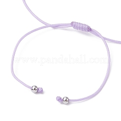 Natural Dyed White Jade Braided Bead Bracelets&nbsp;BJEW-JB09823-03