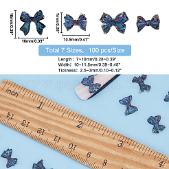 280Pcs 7 Styles Resin Cabochons&nbsp;CRES-AR0001-26