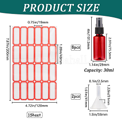 Empty Portable Plastic Spray Bottles&nbsp;AJEW-GF0009-72A-02