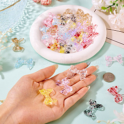 40Pcs 8 Colors Transparent Acrylic Beads&nbsp;OACR-TA0004-05