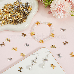 120Pcs 4 Colors Tibetan Style Beads&nbsp;FIND-PA0001-19