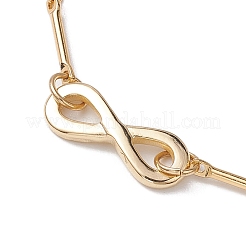 Brass Bar Link Chain Bracelets&nbsp;BJEW-JB10503