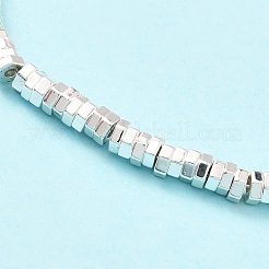 Electroplated Non-magnetic Synthetic Hematite Beads Strands&nbsp;X-G-G849-06S