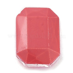 ポイントガラスラインストーンカボション  多面カット  長方形  ミックスカラー  14x10x4~5mm&nbsp;GLAA-B012-61