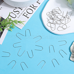 100Pcs 316 Surgical Stainless Steel Earring Hooks&nbsp;STAS-SC0006-30