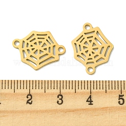 201 Stainless Steel Connector Charms&nbsp;STAS-U003-02G
