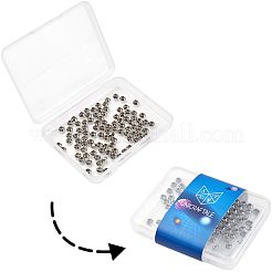 304 Stainless Steel Spacer Beads&nbsp;STAS-UN0001-63P