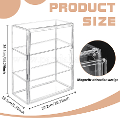 2-Tier Acrylic Display Cases for Cosmetics Holder&nbsp;ODIS-WH0078-71