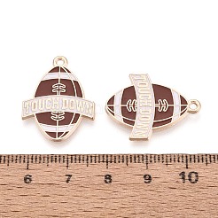 Alloy Enamel Pendants&nbsp;ENAM-T025-02G-06