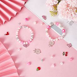 DIY Christmas Theme Bracelet Making Kit&nbsp;DIY-SC0023-42