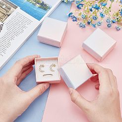 クラフト紙箱  結婚式の創造的なキャンディーボックス  正方形  カラフル  5x5x3cm&nbsp;CBOX-NB0001-20