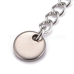 Tarnish Resistant 304 Stainless Steel Chain Extender&nbsp;STAS-F268-44P
