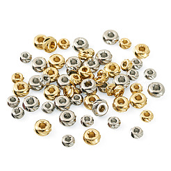 60Pcs 4 Styles Column Brass Beads&nbsp;KK-TA0009-07