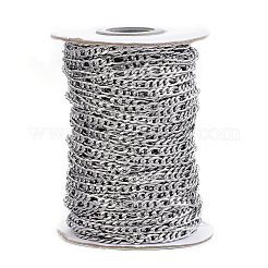 Tarnish Resistant 304 Stainless Steel Figaro Chains&nbsp;CHS-P003-21P