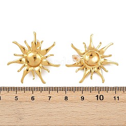 304 Stainless Steel Stud Earrings&nbsp;X-EJEW-H164-01A-G