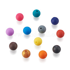 120Pcs 12 Colors Silicone Beads&nbsp;SIL-TA0001-18