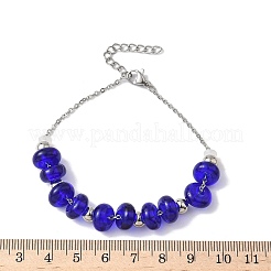 304 Stainless Steel Cable Chain Bracelets&nbsp;BJEW-Z123-01P