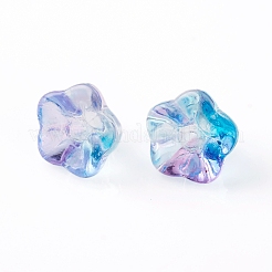 Electroplate Glass Beads&nbsp;EGLA-I012-B02