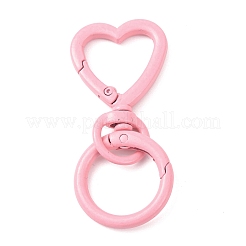 Spray Paint Alloy Swivel Clasps&nbsp;FIND-K029-01