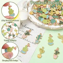 Alloy Enamel Pendants&nbsp;FIND-CJZ0002-001KCG
