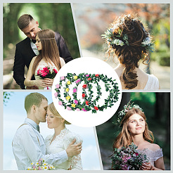 Foam Flower Headbands&nbsp;OHAR-GF0001-34