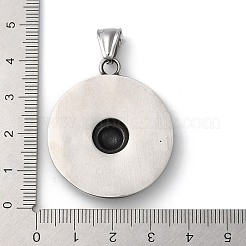 Ion Plating(IP) 304 Stainless Steel Pendants&nbsp;STAS-D014-04AG