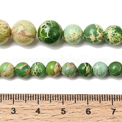 Natural Imperial Jasper Graduated Beads Strands&nbsp;G-A323-C03-01C