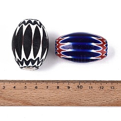 Handmade Millefiori Glass Barrel Beads&nbsp;LA-N002-32