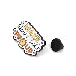 MAKE yourself PROUD Enamel Pins&nbsp;JEWB-L027-05EB-02