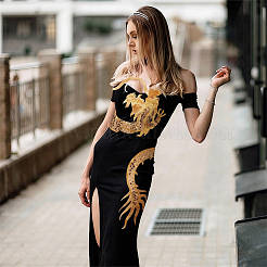 2Pcs 2 Styles Organza Dragon&nbsp;DIY-PH0038-68