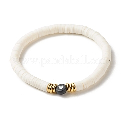 Heart Pattern Beads Stretch Bracelets Set for Women&nbsp;BJEW-JB07158
