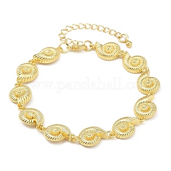 Brass Link Chain Bracelets for Women&nbsp;BJEW-A090-06C-G