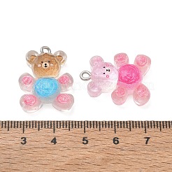 Transparent Resin Pendants&nbsp;RE-CBA4C51-04P