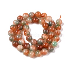 Dyed Natural White Jade Beads Strands&nbsp;G-T138-8mm-210-20