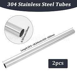 2Pcs 304 Stainless Steel Tubes&nbsp;STAS-BBC0006-89