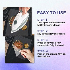 Glass Hotfix Rhinestone&nbsp;DIY-WH0303-949