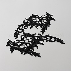 Polyester Embroidery Flower Lace Appliques&nbsp;DIY-WH0530-41