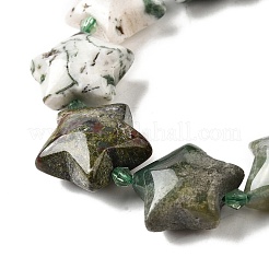 Natural Tree Agate Beads Strands&nbsp;G-U023-C01-08