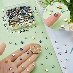 360Pcs 12 Style Opaque Glass Seed Beads&nbsp;SEED-CN0001-31