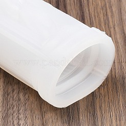 DIYキャンドルシリコンモールド  キャンドル作り用  コラム  ホワイト  58x57x124mm  内径：43x44mm&nbsp;SIMO-P014-01C