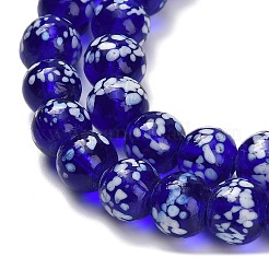 Handmade Lampwork Beads Strands&nbsp;LAMP-H071-01C-01