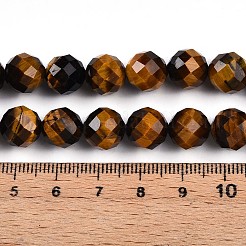Natural Tiger Eye Beads Strands&nbsp;G-S345-10mm-22