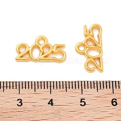 ラックメッキ合金ペンダント  カドミウムフリー＆鉛フリー  ニッケル電気メッキ  2025つの番号  数  9x16.5x2mm  穴：1.6mm&nbsp;PALLOY-S190-06G-05